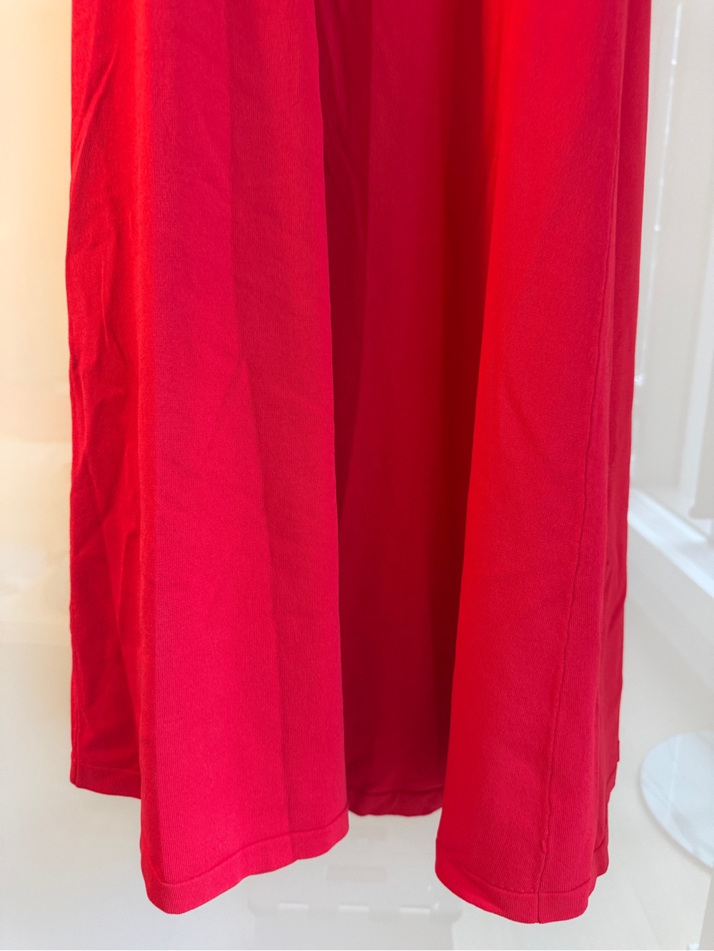 ROMY Pepi Knit Dress Gown in cherry red, like new - Picture 4 of 10